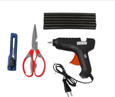 shakti GLU8BLACKSTICKS Standard Temperature Corded Glue Gun(2 mm)