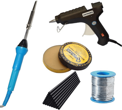 VMTRONIX 50WIRONBLACKGLUESTICKS High Temperature Corded Glue Gun(11 mm)