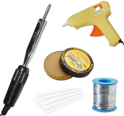 VMTRONIX GLUEGUN40W5TRANSPARENTSTICKS35WBAKELITEIRON High Temperature Corded Glue Gun(11 mm)