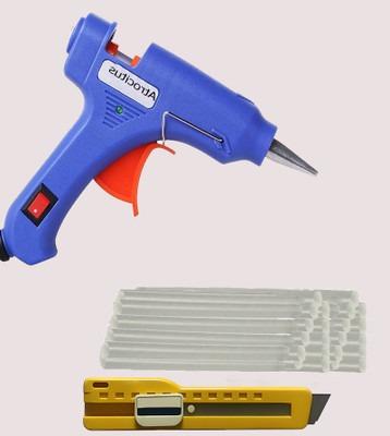 Atrocitus Mini Professional Hot Melt Glue Gun 20watt-with ON/Off Switch+ 10GlueStick Paper Crafting Tool