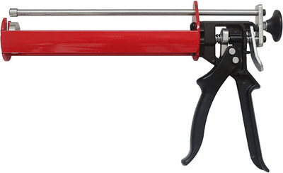 MHA Prime CU01 Heavy Duty Cartridges Manual Caulking Gun for Silicone Sealant Standard Temperature Corded Glue Gun(0 mm)