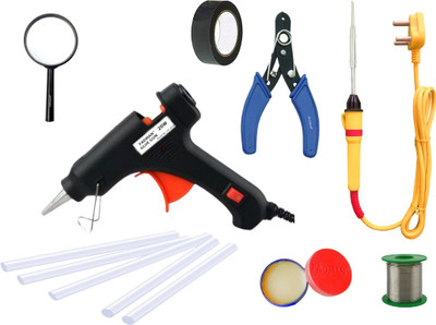 FADMAN PK-GGEFBMLKIP ELECTRONIC GLUE GUN COMBO PACK WITH SOLDERING IRON Standard Temperature Corded Glue Gun(7 mm)