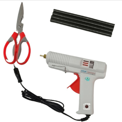 shakti GLU150WWITH4 bLACKSTICKS Standard Temperature Corded Glue Gun(2 mm)