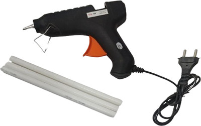 shakti GLUE GUN WITH 3 WHITE STICKS Adjustable Temperature Corded Glue Gun(2 mm)