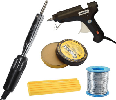 VMTRONIX GLU-35W YELLOW STICKS High Temperature Corded Glue Gun(2 mm)