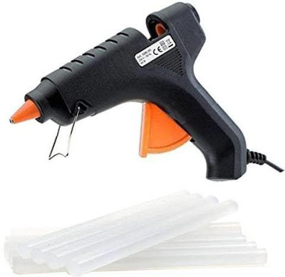 Mosclue Hot Melt 40 Watt Glue Gun & 10 Glue Sticks (11 MM) Hot Melt Glue Gun For Craft Standard Temperature Corded Glue Gun(11 mm)
