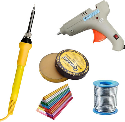 VMTRONIX GLUEGUN150W5GLITTERSTICKSTEMPCONTROLLEDIRON High Temperature Corded Glue Gun(11 mm)