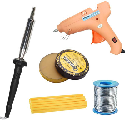 VMTRONIX GLUEGUN150W5YELLOWSTICKS125ROUND High Temperature Corded Glue Gun(11 mm)