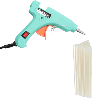 Atrocitus Mini 20 Watt & 30 Glue Sticks Hot Glue Gun For PCB, Plush Toys, Crafts & DIY Standard Temperature Corded Glue Gun(7 mm)