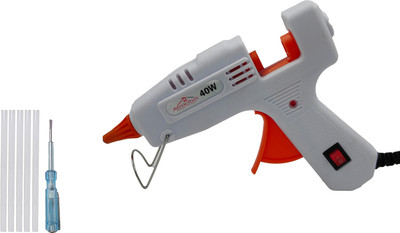 Atrocitus White Mini 40 Watt & 5 Glue Sticks Hot Melt Glue Gun For Art & Crafts, DIY, Standard Temperature Corded Glue Gun(7 mm)