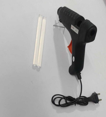 vtronix GLUE GUN WITH TRANSPARENT GLUE STICKS Adjustable Temperature Corded Glue Gun(11 mm)