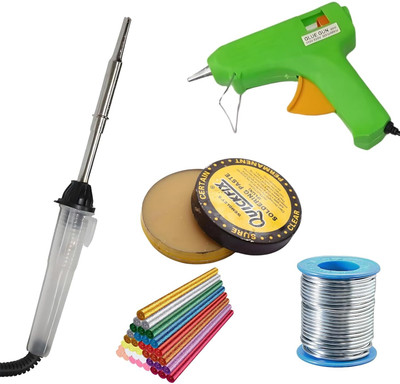 VMTRONIX LEDIRON5GLITTER40WGREEN High Temperature Corded Glue Gun(11 mm)