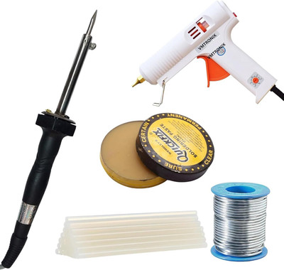VMTRONIX 150WGLUEGUNWITH5TRANSPARENSTICKS Low Temperature Corded Glue Gun(11 mm)