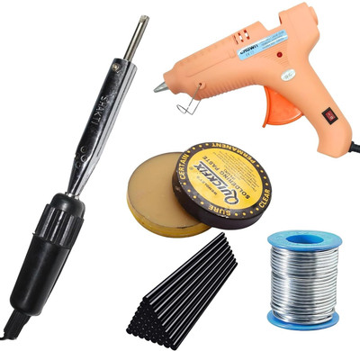 VMTRONIX GLUEGUN150W5BLACKSTICKS35W BAKELITEIRON High Temperature Corded Glue Gun(11 mm)