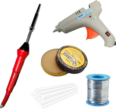 VMTRONIX GLUGUN150W5WHITESTICKS High Temperature Corded Glue Gun(11 mm)