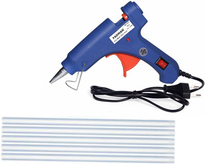 Arajankit Glue Gun FD-20W 20 Watt With 5 Glue Sticks Standard Temperature Corded Glue Gun(7 mm)