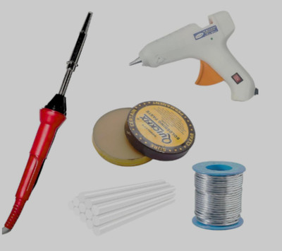 VMTRONIX GLUEGUN40W5WHITESTICKS35WROUNDIRON High Temperature Corded Glue Gun(11 mm)