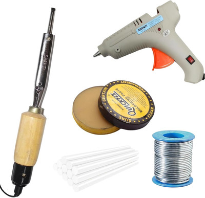 VMTRONIX GLUEGU150W5WHITE35WOODEN High Temperature Corded Glue Gun(11 mm)