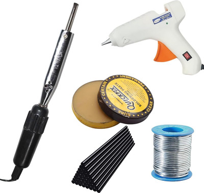 VMTRONIX GLUEGUNWITH5BLACKSTICKS34WBAKELIKTE High Temperature Corded Glue Gun(11 mm)