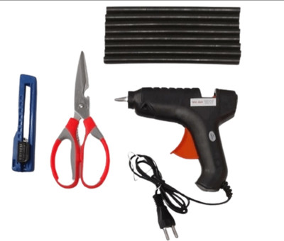 shakti GLUE8BLACK Standard Temperature Corded Glue Gun(2 mm)