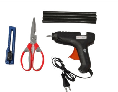 shakti GLU4BLACk Standard Temperature Corded Glue Gun(2 mm)