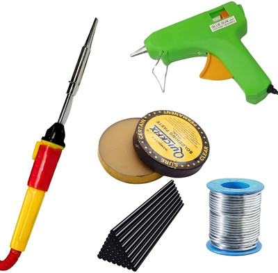 VMTRONIX GLUEGUN WITH 5 BLACKSTICKS REDIRON Low Temperature Corded Glue Gun(11 mm)