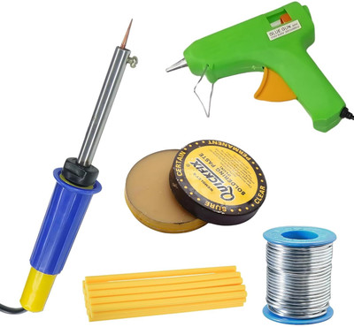 VMTRONIX 8WATTIRONWITH5GLUESTICKS High Temperature Corded Glue Gun(11 mm)