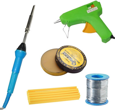 VMTRONIX GUEGUN5GLUESTICKS50WIRON High Temperature Corded Glue Gun(200 mm)