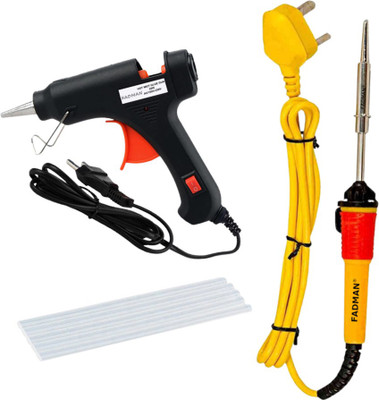 FADMAN GG3P1 ELECTRONIC 3IN1 GLUE GUN COMBO PACK WITH SOLDERING IRON Standard Temperature Corded Glue Gun(7 mm)
