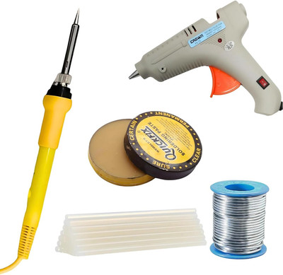 VMTRONIX GLUEGUN150W5TRANSPARENTSTTICKS SOLDER High Temperature Corded Glue Gun(11 mm)