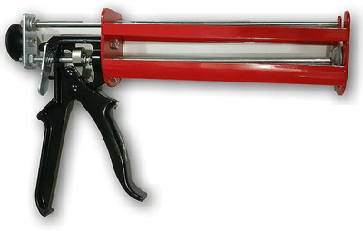 AASONS Steel Body Chemical Dispenser Re-Baring Caulking Gun Standard Temperature Cordless Glue Gun(10 mm)