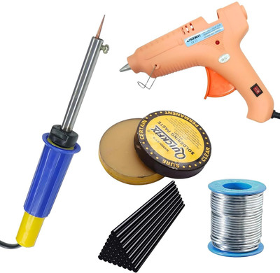 VMTRONIX GLUEGUN150W5BLACKSTICKSSOLDERWIRE High Temperature Corded Glue Gun(11 mm)