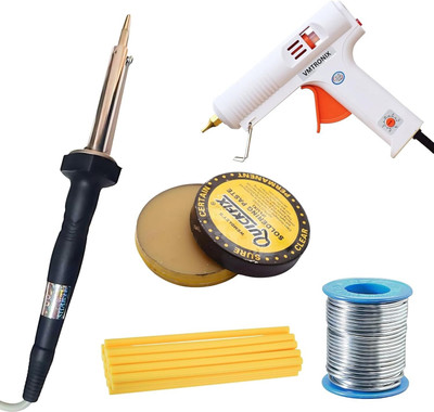 VMTRONIX 150WGLUEGUNYELSTICKS60IRON High Temperature Corded Glue Gun(2 mm)