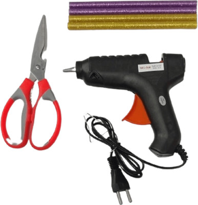 shakti GLU4MULTICOLOUR Standard Temperature Corded Glue Gun(224 mm)