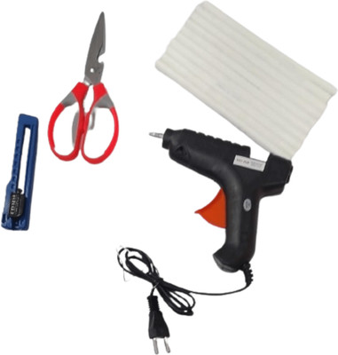 shakti GLU10WHITE High Temperature Corded Glue Gun(2 mm)