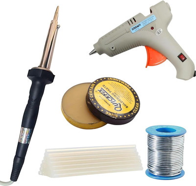 VMTRONIX GLUGUN150W5TRANSPARENTSTICKS High Temperature Corded Glue Gun(11 mm)