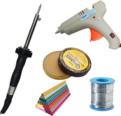 VMTRONIX GLUEGUN150W5GLITTERSTICKS30WIRON High Temperature Corded Glue Gun(11 mm)