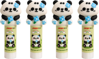Tresneria Panda Glue Stick Set - Pack of 4 | Cute Animal Design Glue(20 ml)