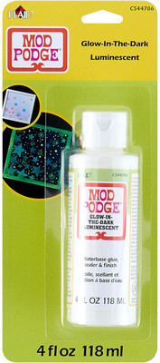 PLAID Mod Podge Glow in the Dark Luminescent 118ml Glue(118 ml)