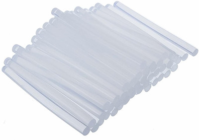 Happy Customise 7mm x165 mm Glue Sticks Transparent Recommended only 10W to 20W Glue Gun 25 Pcs Glue Sticks(Set of 25, Transparent)