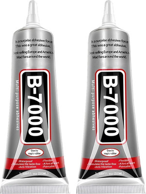 AAHISHAN B-7000 Multi-Purpose Adhesive Glue Pack Of 2 Glue(50 ml)