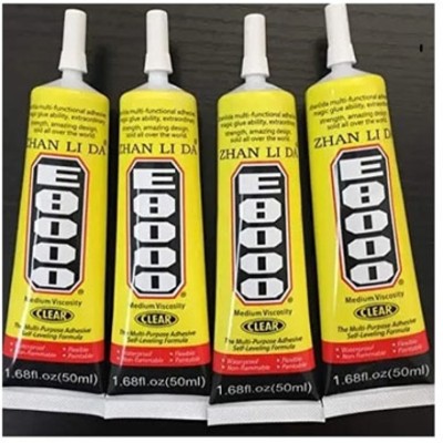 Epax E8000 Adhesive For Mobile LCD Touch Screen Repairing Pack Of 4 Glue(50 ml)