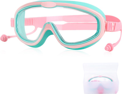 Verilux Professional Swimming Goggles for Kids Leakproof Anti Fog Adjustable Pink Swimming Goggles