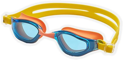 BOLDFIT Anti-Fog UV Protection Swimming Goggles | Leakproof & Clear Vision Swimming Goggles(Orange, Yellow)