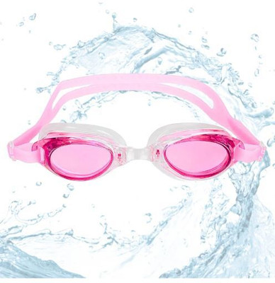 uRock Sports Goggles for Men & Women UV Shiled & Anti-Fog Swimming Goggles(Pink)
