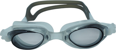 SkyZora Swimming Goggles for Men, Women, for Adults - Grey, Silicone, Polycarbonate Swimming Goggles(Grey)
