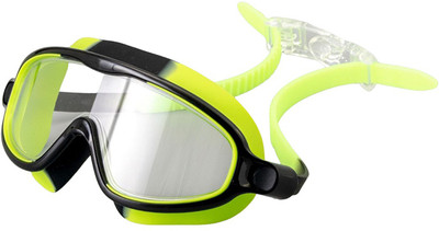 SERPLEX Kids Wide View Swimming Goggles for Clear Vision and Comfortable Fit Swimming Goggles(Green)