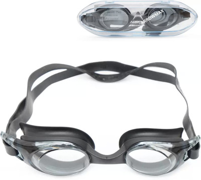 ArrowMax ANTIFOG SWIMMING GOGGLE ( ASG-2020) BY ONE SHOT RETAIL Swimming Goggles(Black)