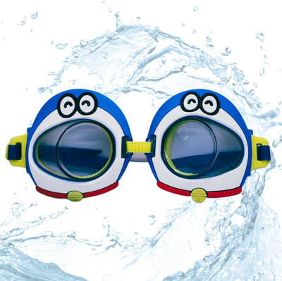 KARBD Anti Fog No Leak Swimming Goggles Doremon Design for Boys Girls 3 - 12 Years Swimming Goggles(Blue)