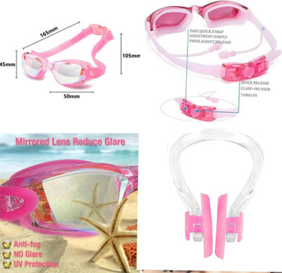 Swiming Pink goggles 1 Swimming Goggles
